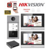 Kit videocitofono Hikvision Villa bifamiliare 2 monitor 7" IP Poe App